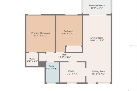 Купить кондоминиум в Брейдентон, Флорида 4 комнаты, 68.1м2, № 1558864 - фото 28