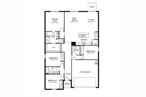 Villa ou maison à vendre à Bartow, Floride: 4 chambres, 170.94 m2 № 1870990 - photo 1