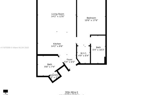 Condo in Miami, Florida, 1 bedroom  № 1979023 - photo 7