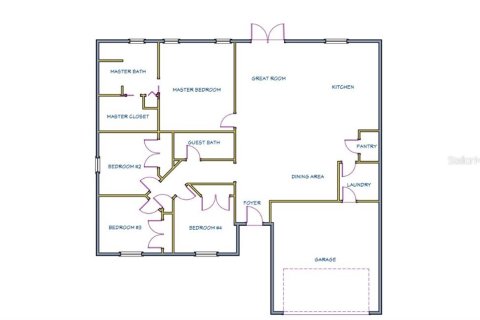 Villa ou maison à vendre à Dunnellon, Floride: 4 chambres, 178.47 m2 № 2337298 - photo 3