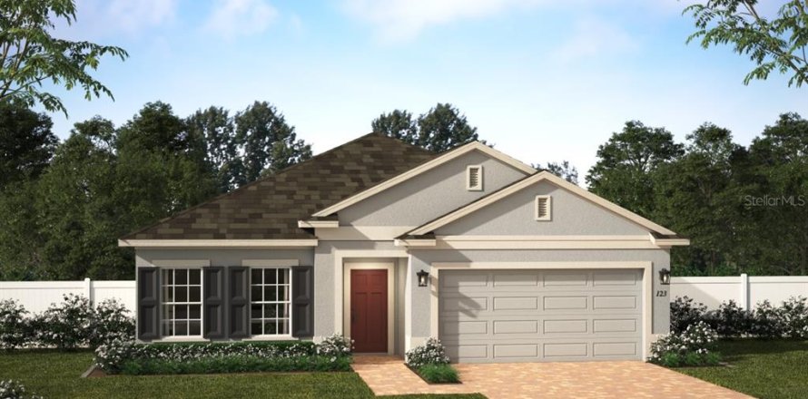 House in Groveland, Florida 4 bedrooms, 168.99 sq.m. № 2233652