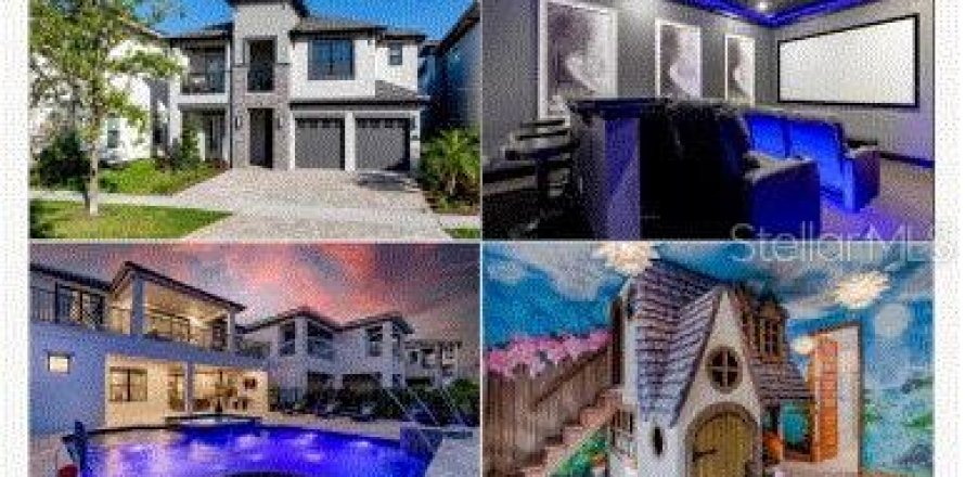 House in Kissimmee, Florida 6 bedrooms, 426.24 sq.m. № 2410362