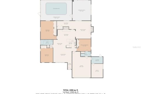 House in Spring Hill, Florida 4 bedrooms, 198.25 sq.m. № 2344574 - photo 3