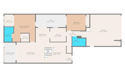 Villa ou maison à vendre à Homosassa, Floride: 2 chambres, 142.88 m2 № 1755296 - photo 27