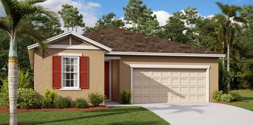 House in Seasons at Mattie Pointe in Auburndale, Florida 4 bedrooms, 210 sq.m. № 285473