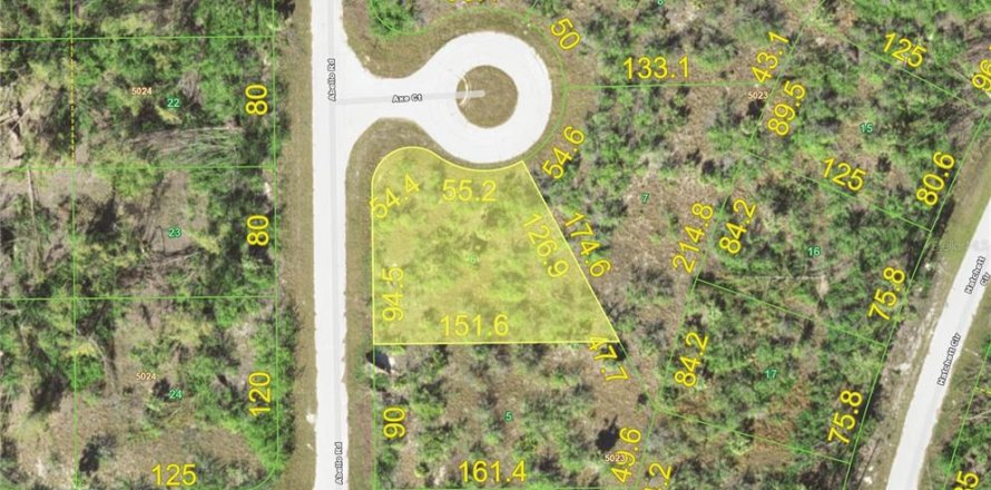 Land in Port Charlotte, Florida № 2162382