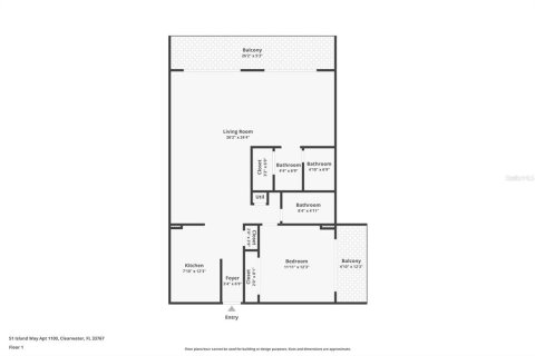 Copropriété à vendre à Clearwater, Floride: 2 chambres, 89.74 m2 № 2375829 - photo 10