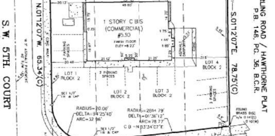Terreno en Dania Beach, Florida № 972968