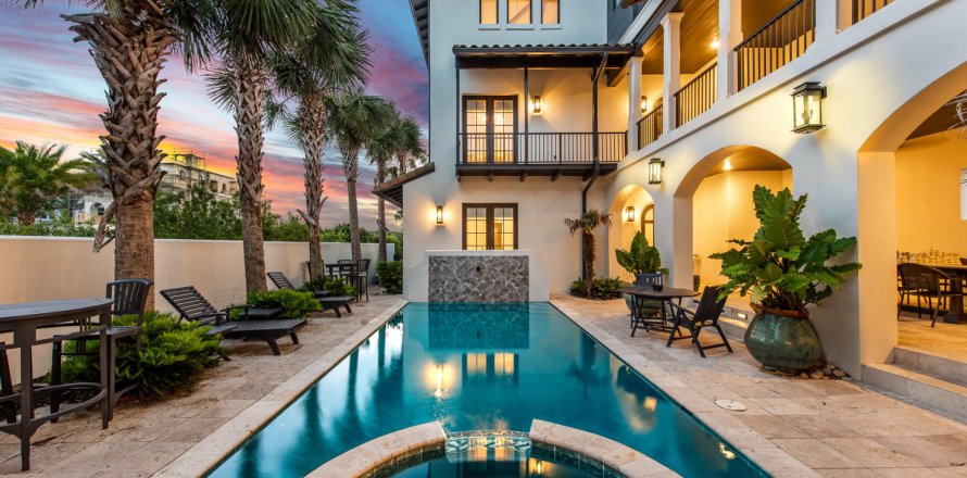 House in Inlet Beach, Florida 6 bedrooms, 509.94 sq.m. № 560203