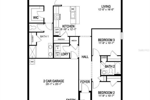 Casa en venta en Punta Gorda, Florida, 3 dormitorios, 155.33 m2 № 1622747 - foto 2