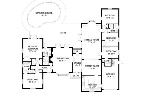 Villa ou maison à vendre à Palm Beach, Floride: 4 chambres, 262.08 m2 № 703865 - photo 1