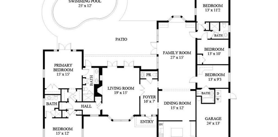 Villa ou maison à Palm Beach, Floride 4 chambres, 262.08 m2 № 703865