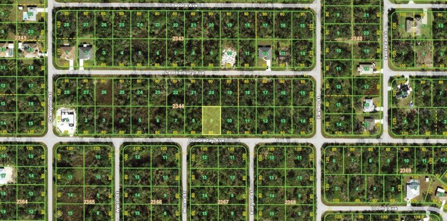 Terrain à Port Charlotte, Floride № 2235240
