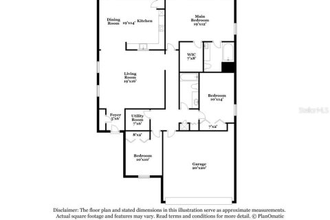Villa ou maison à louer à Mulberry, Floride: 3 chambres, 158.21 m2 № 1914655 - photo 2