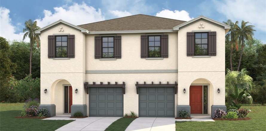 Townhouse in Tampa, Florida 3 bedrooms, 138.33 sq.m. № 2214760
