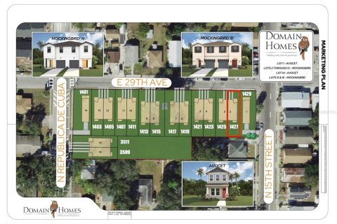Townhouse in Tampa, Florida 3 bedrooms, 138.33 sq.m. № 2214760 - photo 4