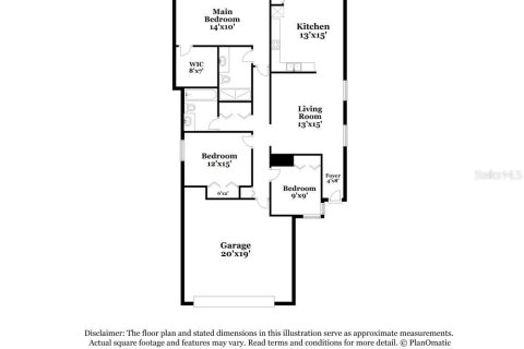 Villa ou maison à louer à Mulberry, Floride: 3 chambres, 120.4 m2 № 2407119 - photo 2