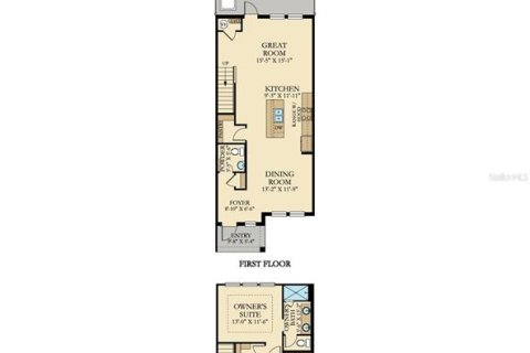 Touwnhouse à vendre à Orlando, Floride: 3 chambres, 149.67 m2 № 2166049 - photo 23