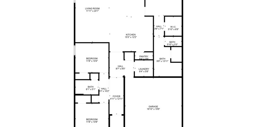 Casa en Bunnell, Florida 3 dormitorios, 162.11 m2 № 1805338