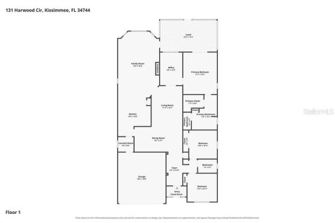 Villa ou maison à louer à Kissimmee, Floride: 3 chambres, 191.84 m2 № 2377590 - photo 2