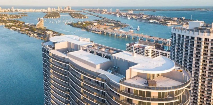 Appartement à ARIA ON THE BAY à Miami, Floride 1 chambre, 69 m2 № 102573