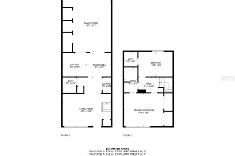 Townhouse in Lutz, Florida 2 bedrooms, 138.24 sq.m. № 1796845 - photo 7