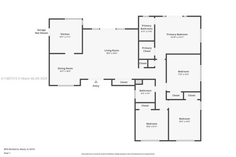 House in Miami, Florida 4 bedrooms, 152.73 sq.m. № 1941141 - photo 3
