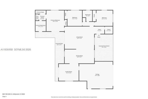 Villa ou maison à louer à Pembroke Pines, Floride: 3 chambres, 164.99 m2 № 1996183 - photo 6