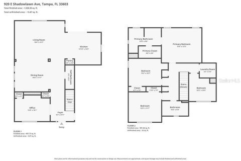 House in Tampa, Florida 4 bedrooms, 210.42 sq.m. № 2157126 - photo 30