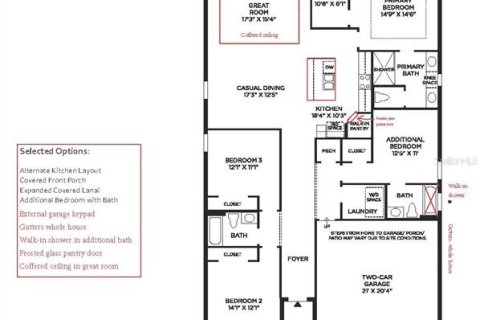 House in Apopka, Florida 4 bedrooms, 193.24 sq.m. № 2216145 - photo 3
