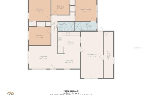 Villa ou maison à vendre à Brandon, Floride: 4 chambres, 138.42 m2 № 2148082 - photo 2