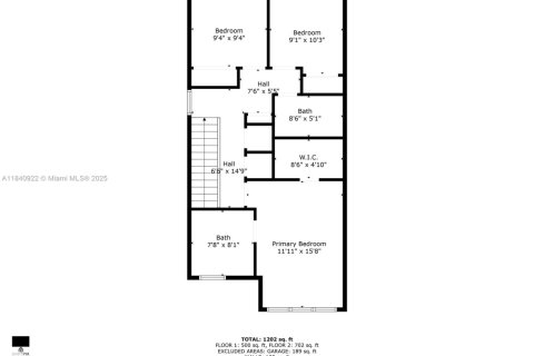Townhouse in Pembroke Park, Florida 3 bedrooms, 118.54 sq.m. № 1836672 - photo 25