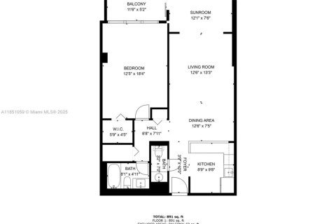 Condominio en venta en Hallandale Beach, Florida, 1 dormitorio, 85.01 m2 № 1855275 - foto 25