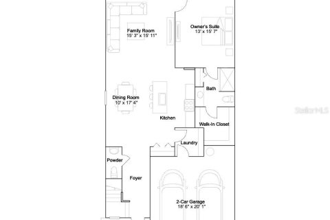 Villa ou maison à louer à Haines City, Floride: 4 chambres, 176.51 m2 № 2119274 - photo 6