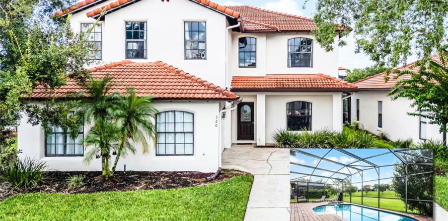 House in Clermont, Florida 5 bedrooms, 272.02 sq.m. № 1913204