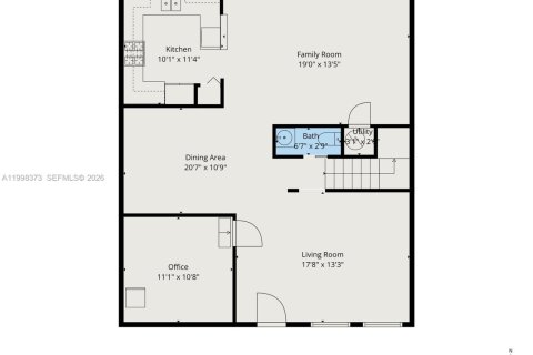 Townhouse in Homestead, Florida 4 bedrooms, 180.79 sq.m. № 2063616 - photo 22