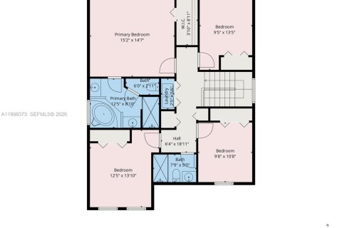 Townhouse in Homestead, Florida 4 bedrooms, 180.79 sq.m. № 2063616 - photo 23