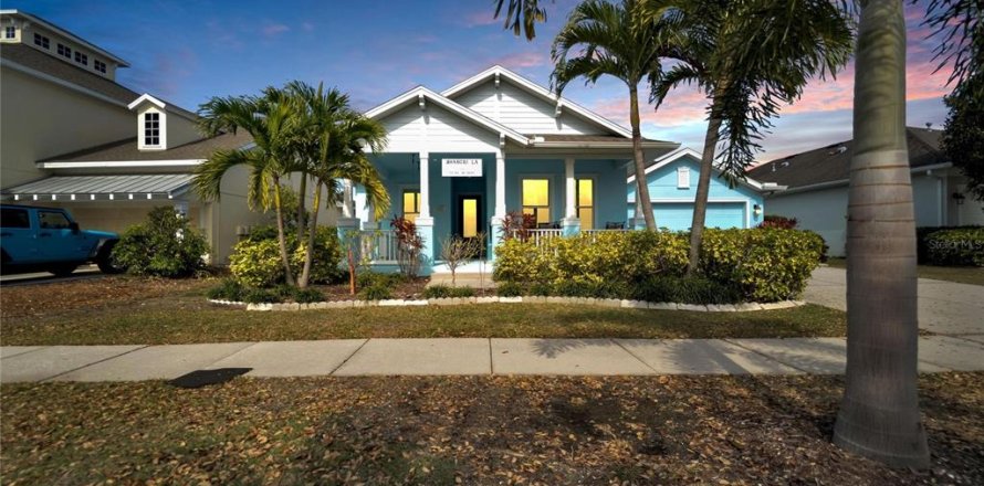 House in Apollo Beach, Florida 3 bedrooms, 170.1 sq.m. № 1591688