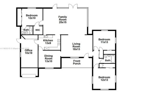 House in Miami, Florida 3 bedrooms, 160.16 sq.m. № 1954734 - photo 26