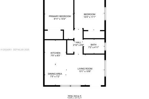 House in Dania Beach, Florida 2 bedrooms, 1149.57 sq.m. № 2240706 - photo 14