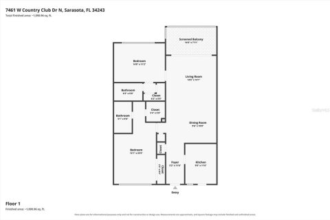 Condo in Sarasota, Florida, 2 bedrooms  № 2373222 - photo 9