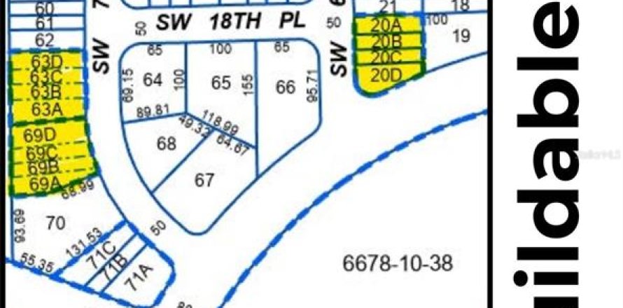 Land in Gainesville, Florida № 1841748