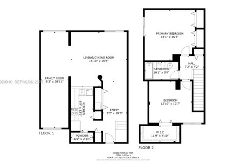 Copropriété à louer à Miami, Floride: 2 chambres, 137.03 m2 № 1987284 - photo 29