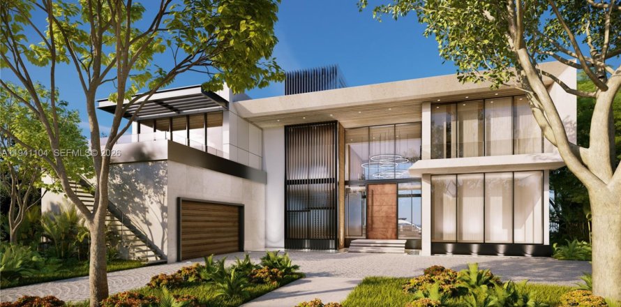 Casa en Miami Beach, Florida 6 dormitorios, 411.74 m2 № 2001919