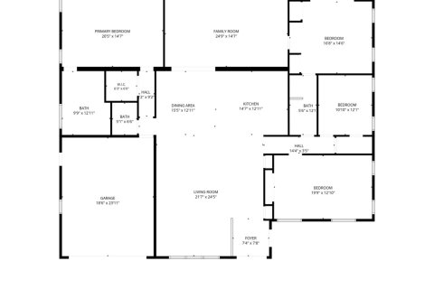 House in Tamarac, Florida 4 bedrooms, 261.15 sq.m. № 2431539 - photo 22