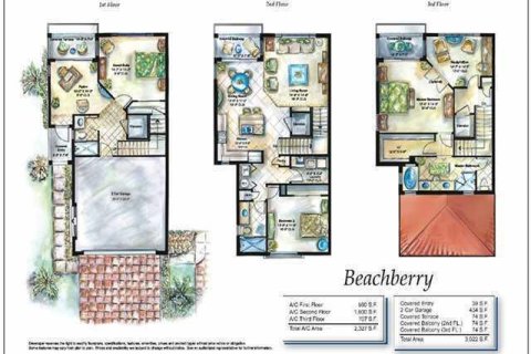 Townhouse in Jensen Beach, Florida 3 bedrooms, 216.18 sq.m. № 1096645 - photo 1