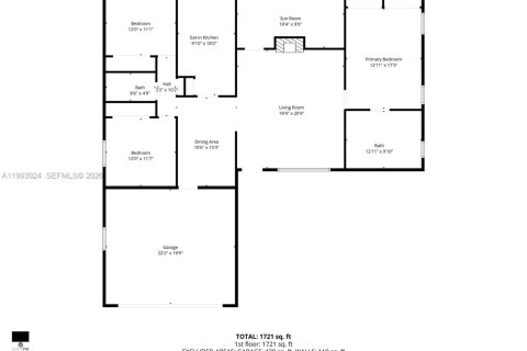Купить виллу или дом в Санрайз, Флорида 3 спальни, 176.33м2, № 2066162 - фото 4