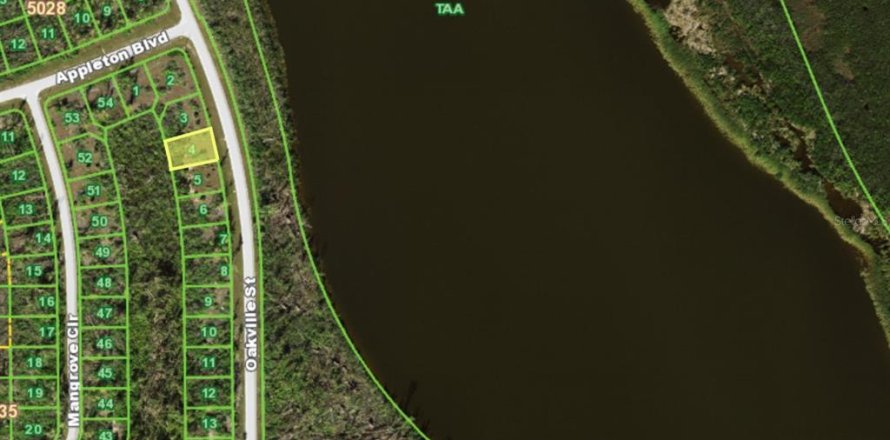Land in Port Charlotte, Florida № 2164879
