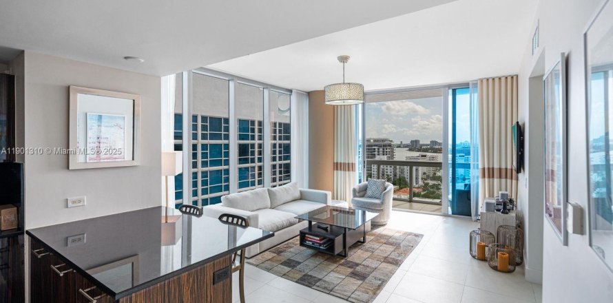 Condo in Miami Beach, Florida, 1 bedroom  № 1951672