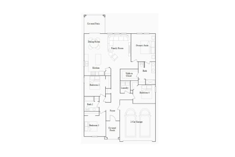 House floor plan «172SQM», 4 bedrooms in MAGNOLIA PARK